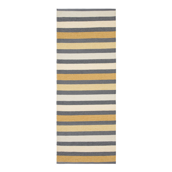 August Grove Ridgewood Braided Yellow Indoor/Outdoor Rug & Reviews